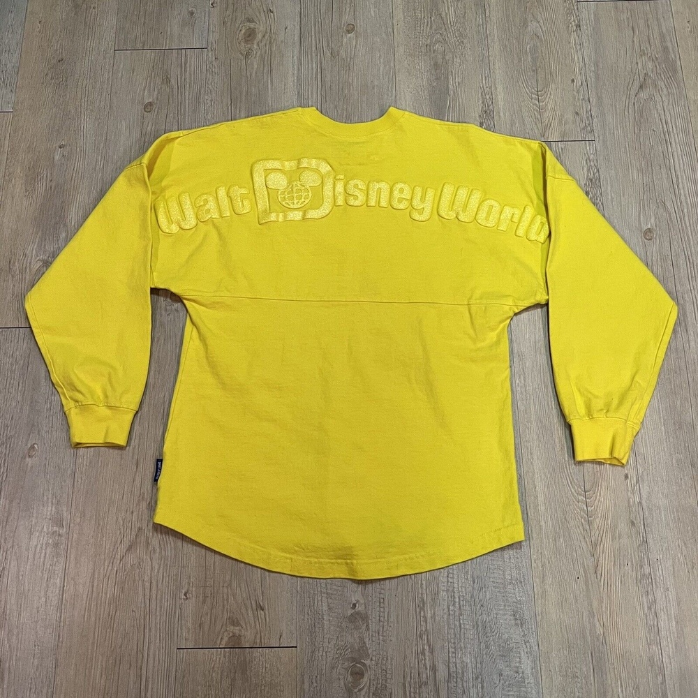 Disney WDW Dapper Day Sunshine Yellow Spirit Jersey Sweater Sz X Small XS